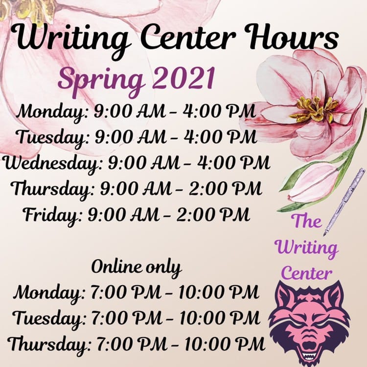 Spring 2021 operational hours